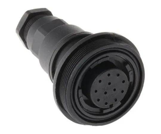 63-7587-52 Bulgin Standard Buccaneer Series In-line Connector, 12 contacts Plug PX0795/S
