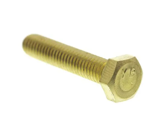 63-7575-66 RS Pro M6 x 30mm Hex Screw Plain Brass 483-2390