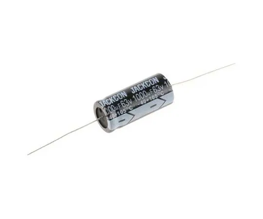 63-7728-50 RS PRO 1000μF 63V dc Aluminium Electrolytic Capacitor, Through Hole 16 (Dia.) x 36mm +105°C 16mm 36mm 170-1140