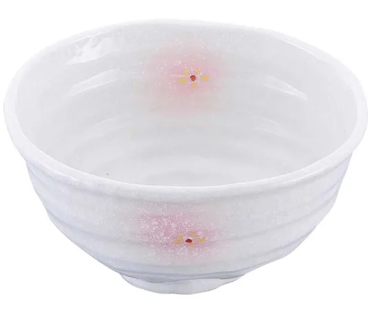 63-7196-66 Japanese Crockery Collection Pink Shirobuki Kobana Rice Bowl 5.5 cm 8181540