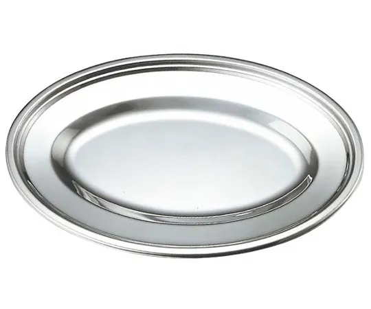 63-7166-51 IKD 18-8 Antibacterial Oval Dish 10 inch 6301100
