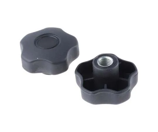 63-7714-99　RS PRO Black Thermoplastic Knob, M12 x 18　702-7614