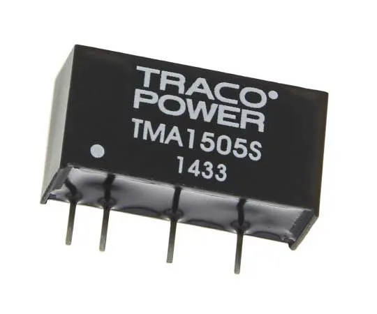 63-7724-30 TRACOPOWER TMA 1W Isolated DC-DC Converter Through Hole, Voltage in 13.5 → 16.5 V dc, Voltage out 5V dc TMA 1505S