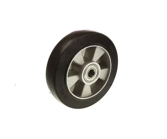 63-7642-79　RS PRO Black Rubber Castor Wheels, 400kg　621-9569