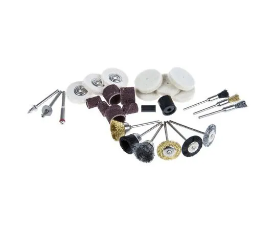 63-7635-62 RS PRO RC9002 30 Piece Cleaning and Polishing Kit 612-9551