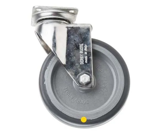 63-7742-59　RS PRO Swivel Swivel Castor, 60kg Load Capacity, 100mm Wheel Diameter　712-4863