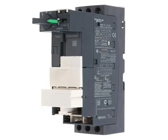 63-7586-51 Schneider Electric U-Line Advanced Motor Starter 25 hp Rating, 110 → 220 V dc, 110 → 240 V ac LUB320