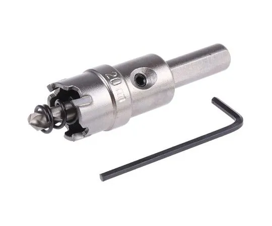 63-7673-97 RS Pro Tungsten Carbide Tipped 20mm Hole Saw, 13mm Cut Depth 673-4718