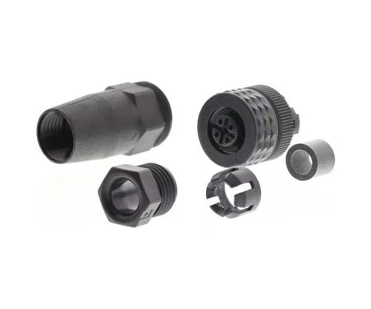 63-7704-76 Telemecanique Sensors M12 4-Pin Female Connector for *** with OsiSense XX Series XZCC12FDP40B