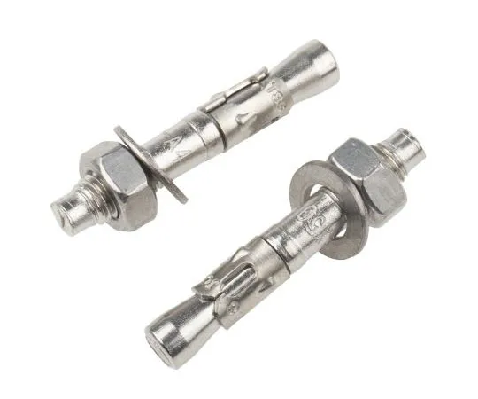 63-7643-21 RS Stainless Steel Bolt Anchor M8, fixing hole diameter 8mm, length 50mm 622-1922