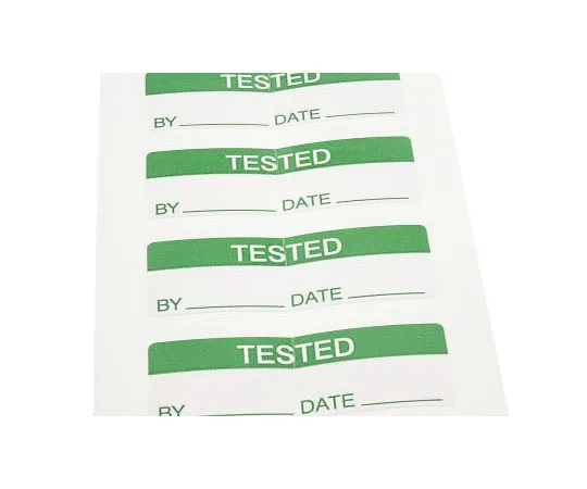 63-7552-16 RS PRO Adhesive Pre-Printed Adhesive Label-Tested-. Quantity: 170 450-6394