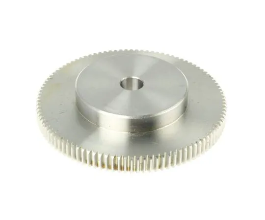 63-7607-33 RS PRO Stainless Steel 100 Teeth Spur Gear, 100mm Pitch Diam. , 60mm Hub Diam. , 12mm Bore Diam. 521-6806