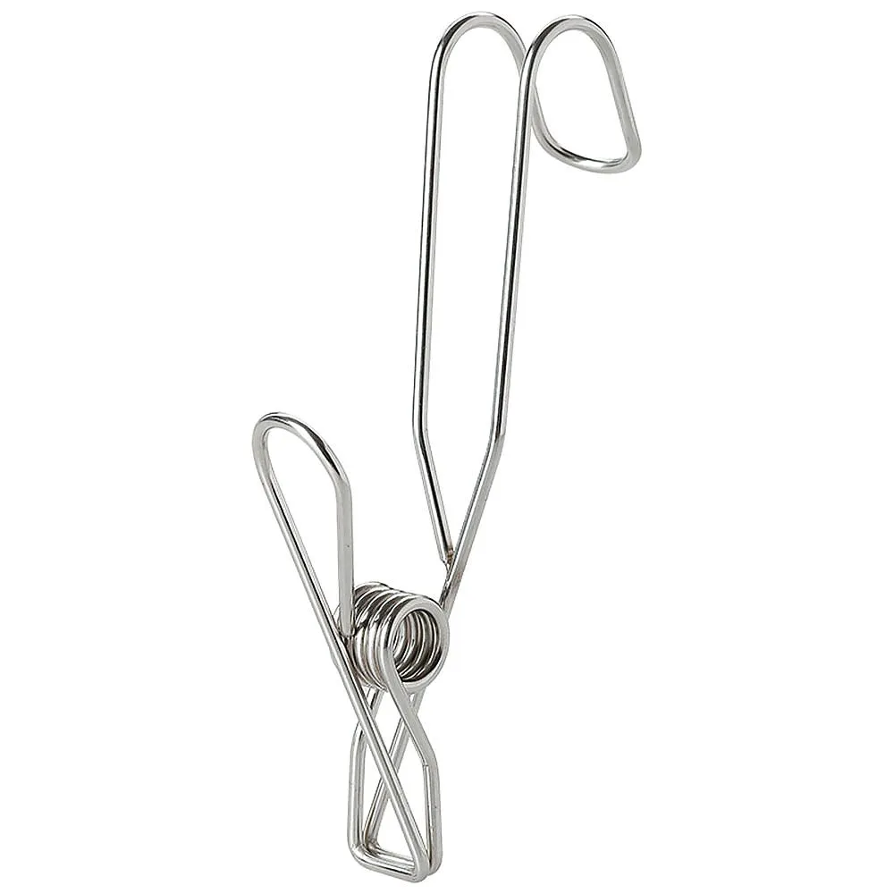 65-3873-69 Stainless Steel Clip with Hook (4 Pieces)