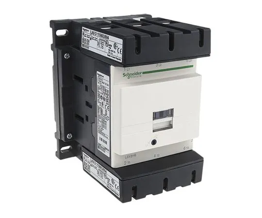 63-7631-06 Schneider Electric 3 Pole Contactor, 115 A, 24 V dc Coil, TeSys D, 3NO, 55 kW LC1D115BD