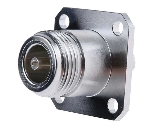 63-7741-91　Telegartner 50Ω Straight Panel Mount N Type Connector, jack, Solder Termination, 0 → 11GHz, UT141　J01021A0164