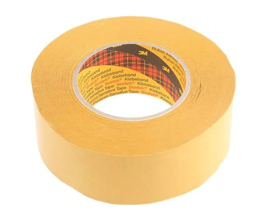 63-7593-52 3M 9084 Beige Double Sided Paper Tape, 50mm x 50m, 0.1mm Thick 9084 50MMX50M
