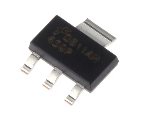 63-7669-80 FDT458P P-Channel MOSFET, 3.4 A, 30 V PowerTrench, 3 + Tab-Pin SOT-223 ON Semiconductor FDT458P