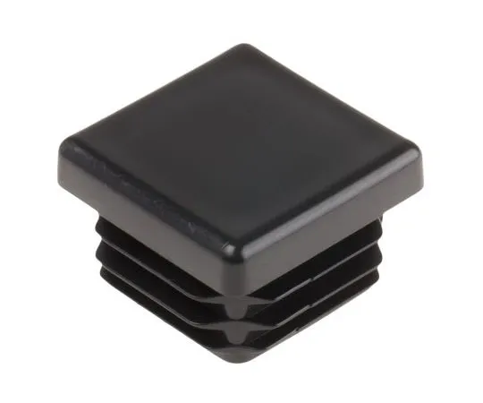63-7611-73 RS PRO Black PE Square Tube Plug, 25.4mm 526-0667