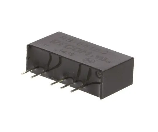 63-7567-86 Recom RB 1W Isolated DC-DC Converter Through Hole, Voltage in 4.5 → 5.5 V dc, Voltage out ±15V dc RB-0515D