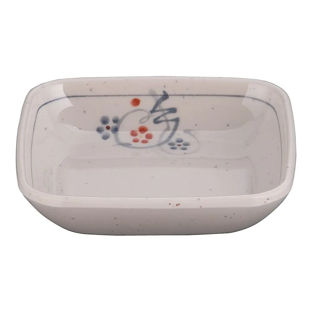 62-6849-55 Melamine 'Karin' Square Pickle Dish M-335-K