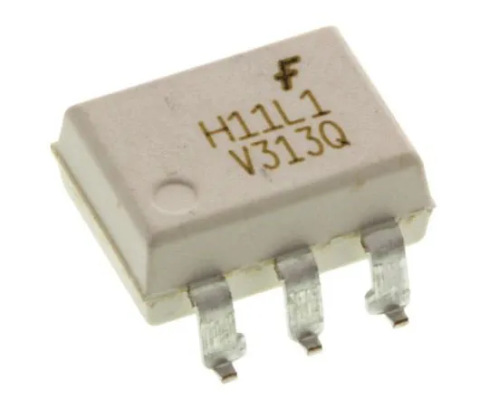 63-7670-09 ON Semiconductor, H11L1SR2VM DC Input Logic Gate Output Optocoupler, Surface Mount, 6-Pin DIP H11L1SR2VM