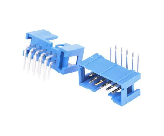 63-7674-23 Amphenol FCI Quickie, 10 Way, 2 Row, Right Angle PCB Header 75867-101LF