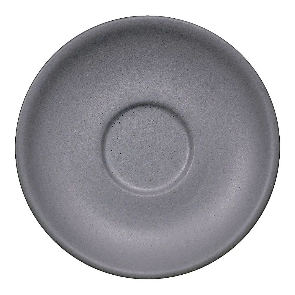 63-5714-81 Matt Gray Coffee Saucer RAN0301