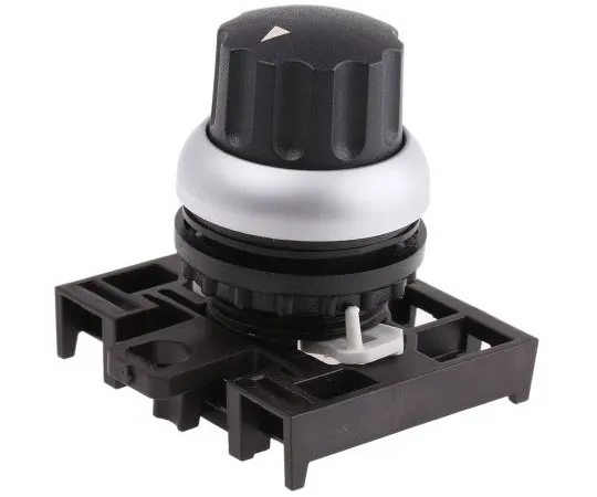 63-7641-97 Eaton M22 4 Position Selector Switch Rotary head Latching 70011296 & M22-WR4+M22-A4