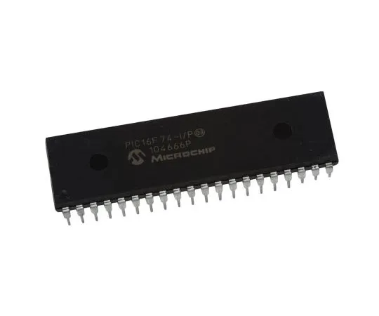 63-7563-31 Microchip PIC16F74-I/P, 8bit PIC Microcontroller, 20MHz, 4K Flash, 40-Pin PDIP PIC16F74-I/P