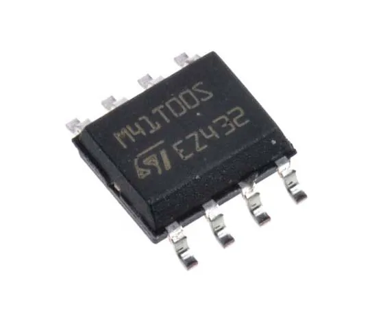 63-7744-96　STMicroelectronics M41T00SM6F, Real Time Clock (RTC), 8B RAM Serial-2 Wire, Serial-I2C, 8-Pin SOIC　M41T00SM6F
