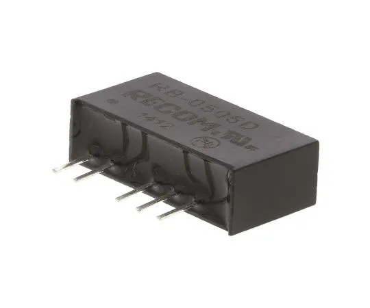 63-7567-83 Recom RB 1W Isolated DC-DC Converter Through Hole, Voltage in 4.5 → 5.5 V dc, Voltage out ±5V dc RB-0505D