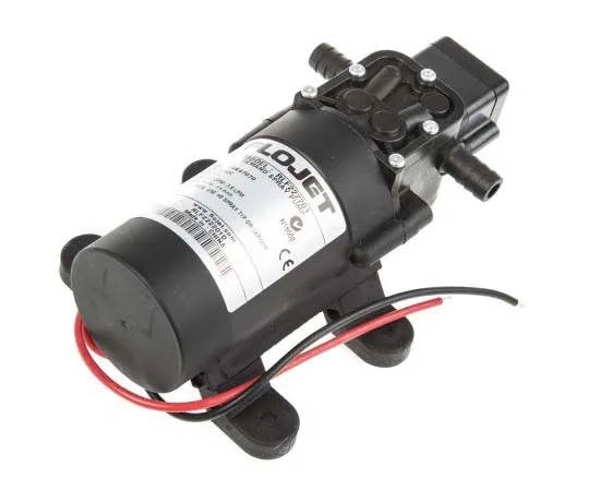 63-7720-51 Xylem Flojet Diaphragm Electric Operated Positive Displacement Pump, 3.8L/min, 2.5 bar, 24 V dc RLF222201D