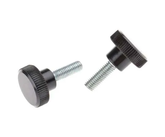 63-7714-76 RS PRO Black Duroplast Knob, M5 x 15 702-7535