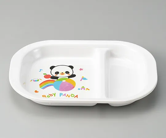 62-9961-58 Square Lunch Plate Baby Panda PA-10