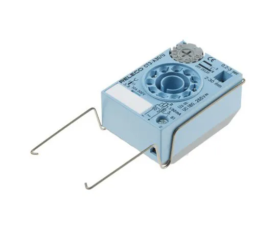 63-7559-41 Releco Switch OFF Delay Single Timer Relay, 11-Pin Connector, 0.2 → 30 min, 0.2 → 30 s, 180 → 265 CT3-A30 / U