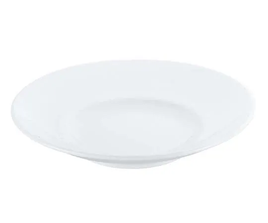63-7195-07 Porcelain Chinese/Western Dishes White Wide Deep Plate 9 inches (φ242) 8179660
