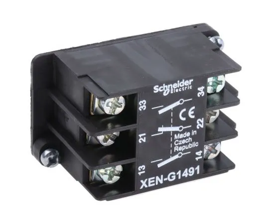 63-7633-10 Schneider Electric XAC, XACA, XACA9 Contact Block XENG1491