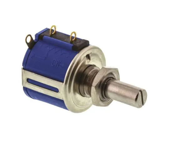 63-7609-18 Bourns 1 Gang 10 Turn Rotary Wirewound Potentiometer with a 6.35 mm Dia. Shaft, 2kΩ, ±5%, 2W, Linear 3540S-1-202L 3540S-1-202L