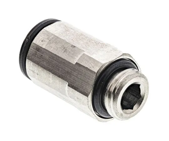 63-7584-59 Legris Pneumatic Straight Threaded-to-Tube Adapter, M10 x 1 Male, Push In 8 mm 3101 08 60