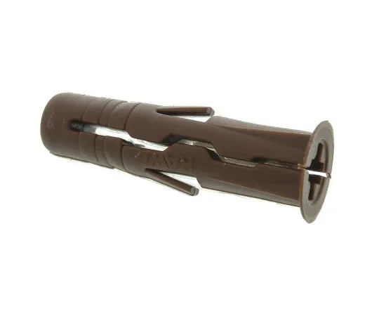 63-7606-45 Rawl Fixings Plastic Wall Plug R-UNO-BRN-1000, fixing hole diameter 7mm, length 30mm R-UNO-BRN-1000