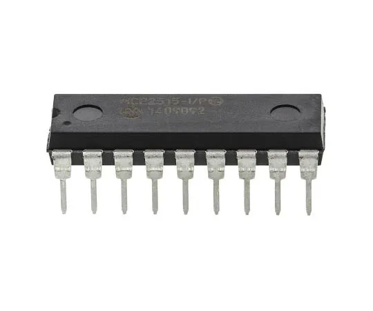 63-7647-96 Microchip MCP2515-I/P, CAN Controller 1Mbps CAN 2.0B, 18-Pin PDIP MCP2515-I/P