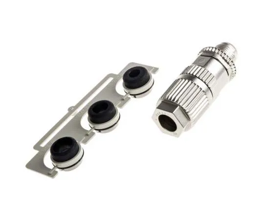 63-7727-07 Harting Harax M12 Series M12 Cable Mount Connector, 4 contacts Plug 21032821405
