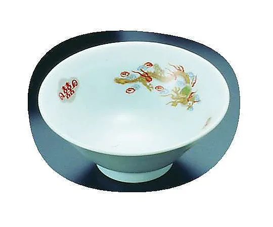 62-6847-72 Pottery "Kinsairyu" Rice Bowl 4.8 R-17
