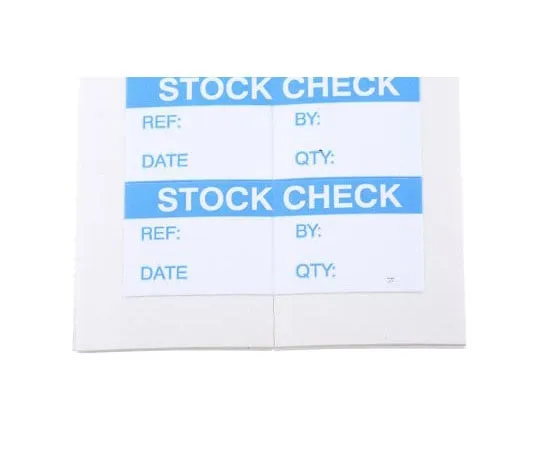 63-7552-13 RS PRO Adhesive Pre-Printed Adhesive Label-Stock Check-. Quantity: 140 450-6215