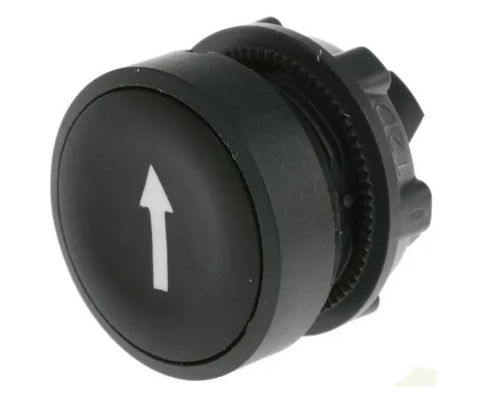 63-7632-02 Schneider Electric Harmony XB5 Series, Black Push Button Head, Spring Return, 22mm Cutout ZB5AA335