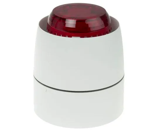 63-7646-03 Combi 32 Sounder Beacon, 93dB, Red LED, 18 → 35 V dc VTB-32E-DB-WB/RL