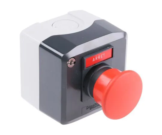 63-7632-55 Schneider Electric Harmony XALD Enclosed Push Button, IP66, IP69, IP69K 91mm 68mm +70°C -25°C 68mm XALD164
