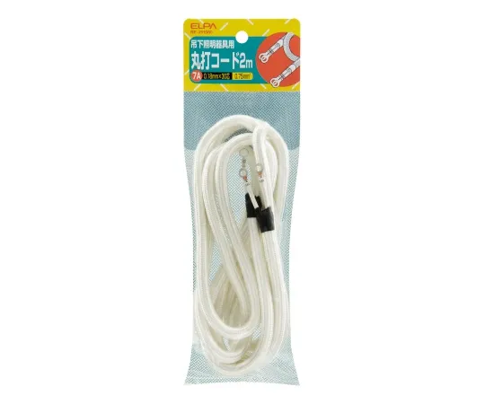 62-8564-10 Round Cord 2 m White RF-2H(W)