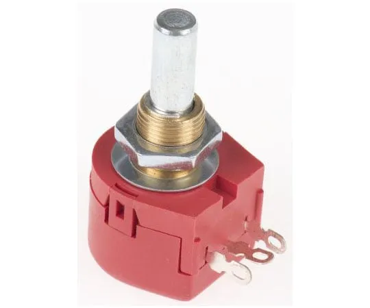 63-7593-36 TE Connectivity 1 Gang Rotary Wirewound Potentiometer with a 6.35 mm Dia. Shaft, 25Ω, ±10%, 1W, Linear TW1250KA TW1250KA