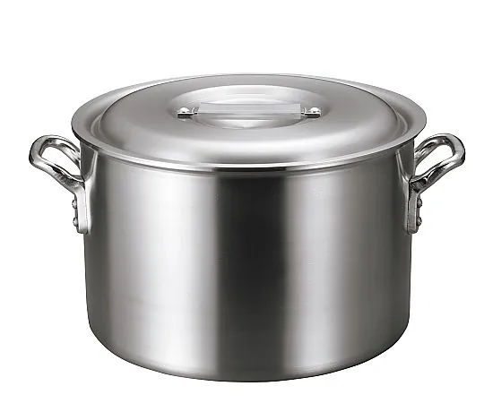 69-5179-71 Aluminum Varix Half-Size Cylinder Pot (Polished Finish) 18 cm 3989001